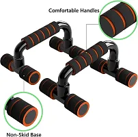 Push Up Bar/Hard Polypropylene material/Push Up Stand/Home Exercise/ Dips Chest press training, For Men and Women-thumb2