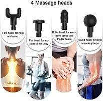 6 Adjustable Speeds Professional Massage Gun, Powerful Handheld Massager Machine For Deep Muscle Massage Fascial Relaxer Pain Relief(Multi Color)-thumb2