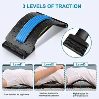 Magic Back Braces Stretching Device For Bed, Chair  Car, Multi-Level Lumbar Support Stretcher For Lower And Upper Muscle Pain Relief-thumb2
