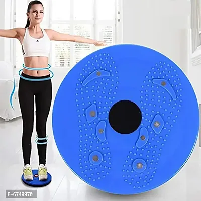 Fitness Tummy Twister, Abdominal Abs Exerciser Body Toner-Fat Buster Oblique Workout Perfect Waist Trimmer Home Gym Equipment For Men And Women(Multicolor)-thumb0