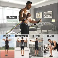 Power Resistance Bands For Workout For Women  Men (11Pcs), Exercise Bands For Home And Gym Workouts. Perfect Resistance Band For Exercise And Muscle Building.-thumb4