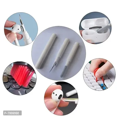 5 in 1 Keyboard  Earphone Cleaner Keyboard Cleaning Brush Laptop Cleaning Kit Cleaning Pen for Airpods Cleaner Soft Brush, Airpods Cleaning Kit, Phone Cleaner, Earphones Case-thumb4