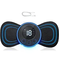 Vishou  Body Massager,Wireless Portable Neck Massager with 8 Modes and 19 Strength Levels Rechargeable Pain Relief EMS Massage Machine for Shoulder,Arms,Legs,Back Pain for Men and Women.-thumb1