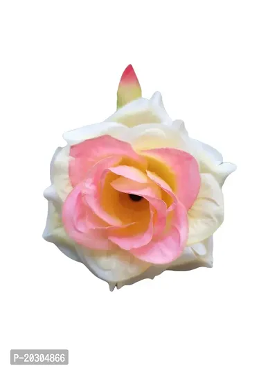 Artificial Flowers Multicolor Rose With Pot For Home Decor-thumb2