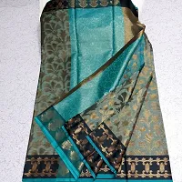 Beautiful Tissue Jacquard Saree with Blouse piece-thumb2