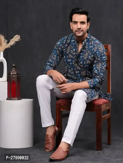 Tradition Indian Wear Kurta Pajama Set For Men-thumb0
