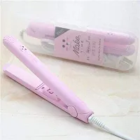 Mini Hair Straightener, Portable Mini Ceramic Plate Electronic Hair Straightener, ON/OFF button, with Plastic Storage Box Hair Straightener-thumb4