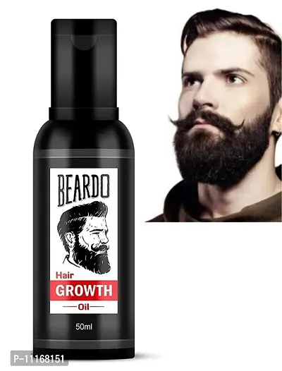 Hair Growth Oil - 50 ml for faster beard growth and thicker looking beard 50ml Pack of 1