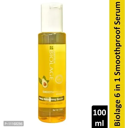 Hair serum enriched with Avocado, Grape-seed oils and gives 6-in-1 benefits 100Ml Paclk of 1-thumb0