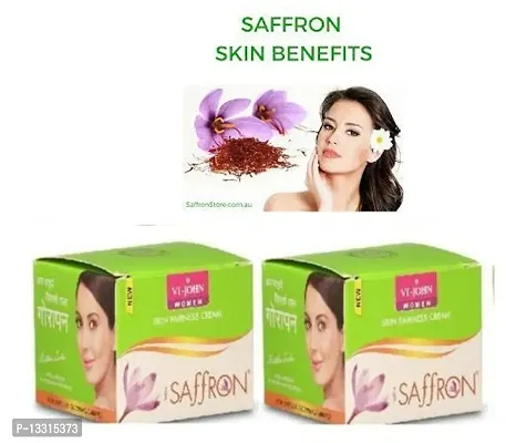 Saffron Skin Cream Pack Of 2 Skin Care Day Cream-thumb0