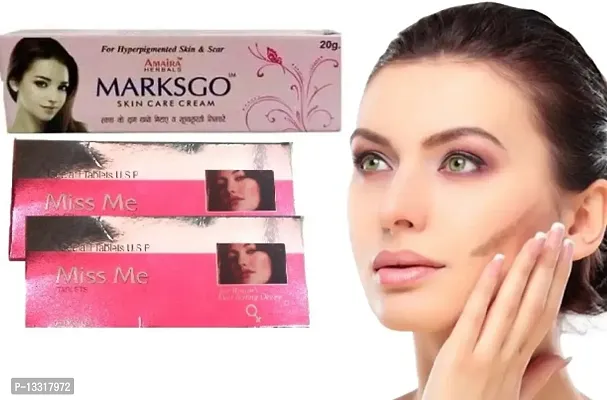 Marksgo skin cream With miss me tablet 2 pack of 3C-thumb0