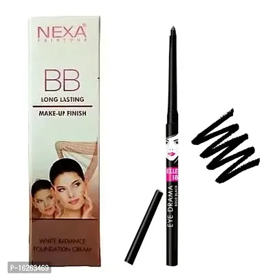 BB long lasting 35g with Elle 18 Eye kajal pack of 2#