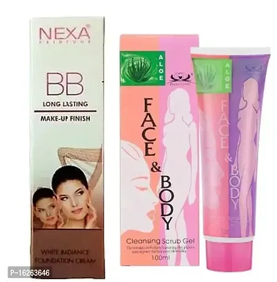 Nexa BB long lasting 35g with face  body 100ml pack of 2#