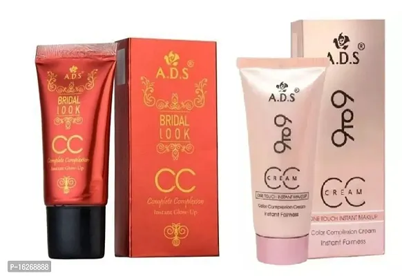 ADS Bribal look cc cream with ADS 9to9  CC cream 2#