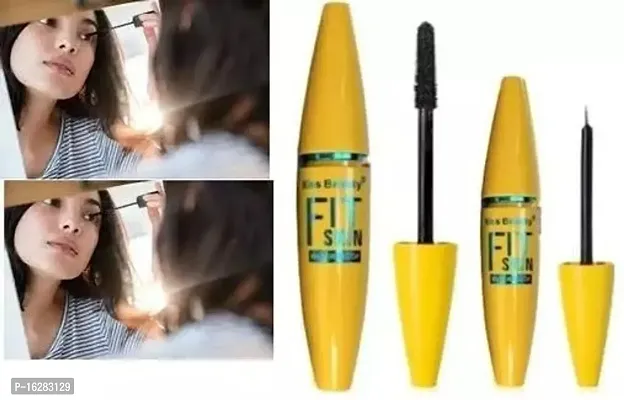 Fit skin mascara  with fit skin liner pack of 2#