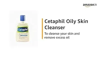 Cetaphil Oily Skin Cleanser, Daily Face Wash for Oily and Acne Prone Skin, Gentle Foaming, 125ml, Pack of 2-thumb1