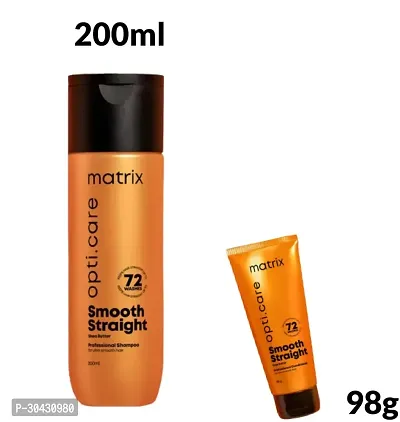 Matrix Opti Care Smooth Straight Shea Butter Shampoo 200ml and Conditioner 98g-thumb0