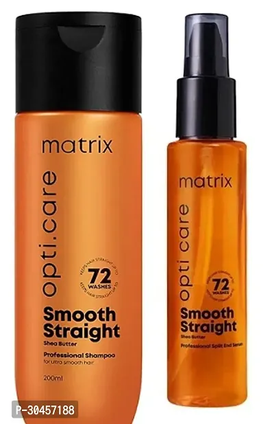 Matrix Opti Care Shampoo 200ml and Hair Serum 100ml Pack of 2