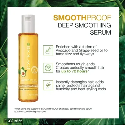 Bio Lag Smooth Proof 6 In 1 Professional Serum For Anti Frizz Deep Smoothening And Nourishing Pack Of 2-thumb2