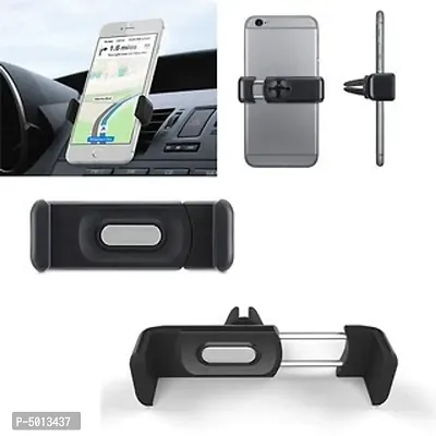 Air Vent Universal Car Mount Holder For All Mobile Phones 4 Inch To 55 Inch By Ksj Multi Color-thumb0