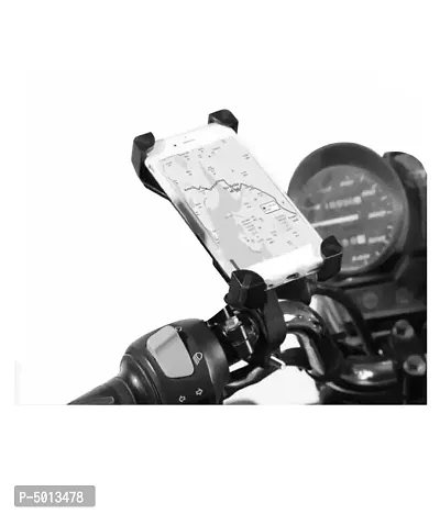 Kunj Zone Bike Holder 360 Degree Rotating Bicycle Holder Motorcycle Cell Phone Cradle Mount Holder For Yamaha Fzsfi-thumb2