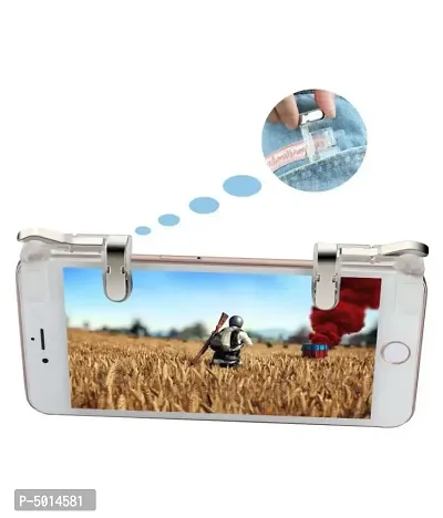Sellnship Pubg Trigger Mobile Game Controller For Android & Iphone Steel Transparent-thumb4