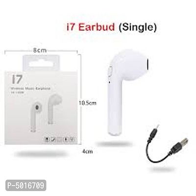 Buy Hsj I7 Bluetooth Single Ear Wireless I7 Bluetooth Headset With Mic For All Bluetooth Compatible Devices White Online In India At Discounted Prices