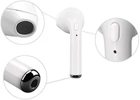 Bluetooth Headphone Calling Function Single Stereo I7 Earbud Earphone With Mic Compatible With All Device-thumb2