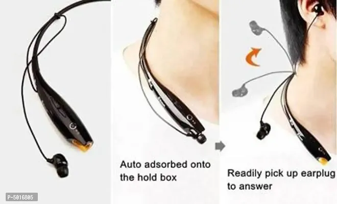 Amr Hbs730 Neckband Wireless Sports Bluetooth Headset Multicolor-thumb3