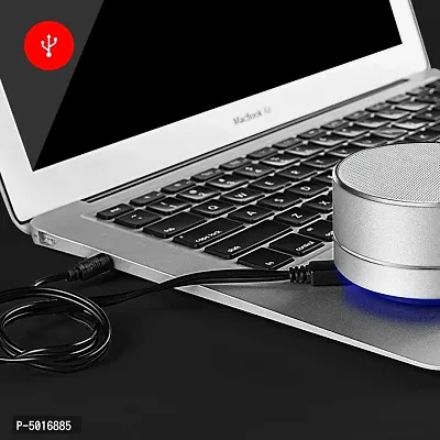 A10 Wireless High Bass Bluetooth Speaker Support Auxsd Card USB Compatible With All Devices Multicolour-thumb3