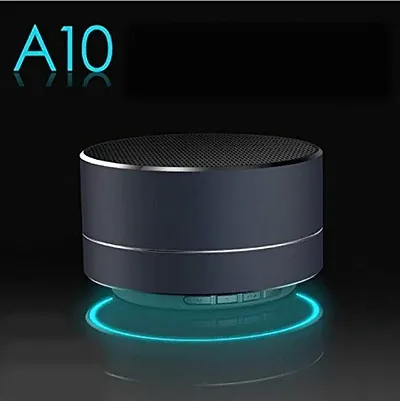 A10 Mini Portable Bluetooth Speaker With Built In Mic Reflective Led