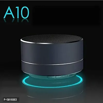 A10 Bluetooth Speaker Compatible For All Smart Phones Bluetooth Speaker Connected With Aux Pen Drive Memory Card Also-thumb0