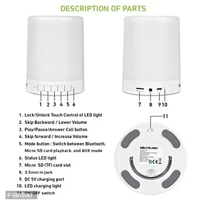 Amr Led Lamp Speaker Table Night Light Bluetooth Speakers 3 Bluetooth Speaker 3 W Bluetooth Speaker-thumb2
