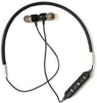Duet Mini Magnetic Smart Bluetooth Earphone Bluetooth, WiFi Headset with Mic (Black, in The Ear)-thumb2