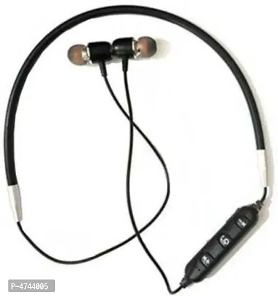 Duet Mini Magnetic Smart Bluetooth Earphone Bluetooth, WiFi Headset with Mic (Black, in The Ear)-thumb3