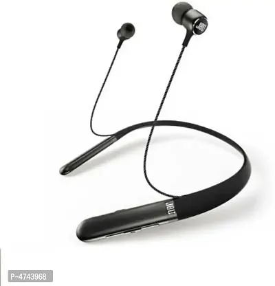 LIVE200BT Neckband Headphones with and Microphone Bluetooth Headset (Black, In the Ear)-thumb2