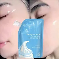 Salicylic Acid Ice Cream Mask Acne Moisturizing Smear Mask Blackheads Remover Mask 300ml-thumb2