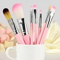 COMBO Makeup Brushes Set of 7 with Iconic London Illuminator Highlighter 30ml-thumb1