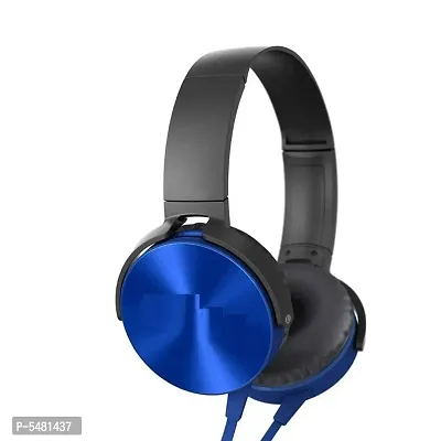 Extra Bass Over the Ear MDR-XB450 Wired Headphones with Mic - Assorted Colors-thumb0