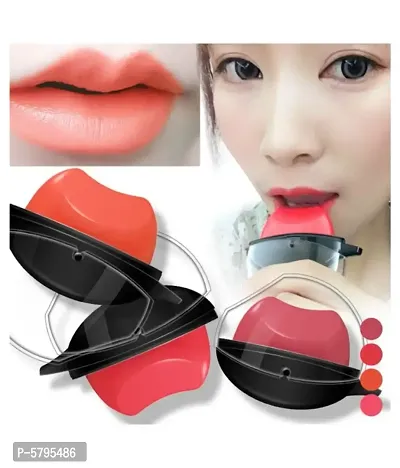Lipstick New Arrival Lazy Lipstick Nonstick Waterproof Lip Shape Stick Moisturizing Lip Balm Cosmetic Lip Stick PACK OF 1-thumb0
