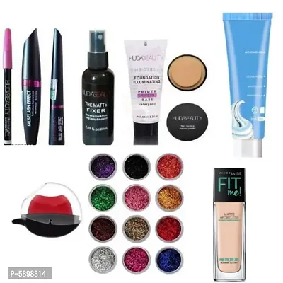 makeup kit combo waterproof and matte finish makeup product  (21 Items in the set)