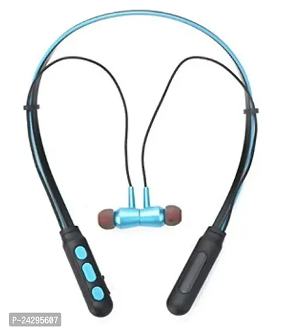 B11 Wireless Bluetooth Neckband with Fast Charging | 10 Meter Bluetooth v5.0 Connectivity-thumb0