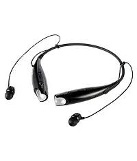 Wireless Bluetooth Neckband Flexible In-Ear Headphones Headset With Built-in Mic-thumb1