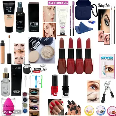 Bridal Makeup Kit for Women  Girls Full Kit, Professional Makeup Set, 32 PCS All-in-one Cosmetics Gift Set-thumb0