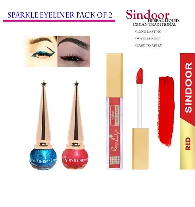 Amazing Liquid Eyeliner With Sindoor Combo