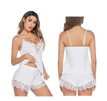 Stylish Hot  Sexy Baby Doll Dresses Nightwear/Night Dresses For Women Free Size (28 to 36 Inch) Combo Set-thumb2