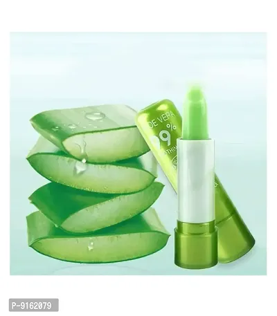 Aloe Vera Extract Smoothing Long-Lasting Pink Magic Color Changing Lip Balm.-thumb3