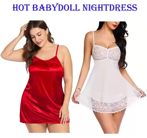 Adorable Women Attractive Baby dolls Dresses Sexy Night Dresses
