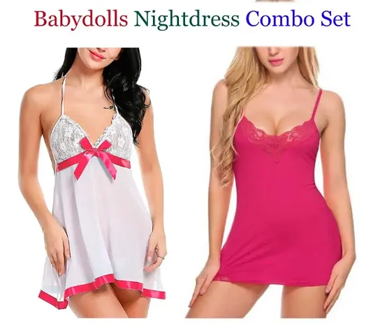 Women's Sexy Night Dress Combo