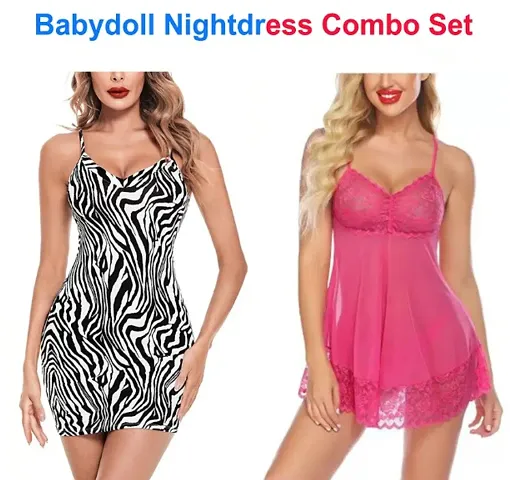 Adorable Women Hot Baby dolls Dresses Nightwear Sexy Night Dresses